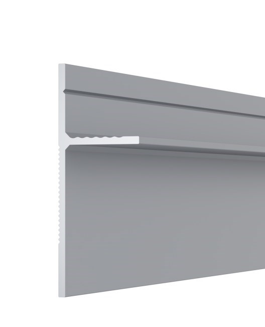 Отделка стен и потолка Теневой плинтус скрытого монтажа Pro Design Panel 7208 Анодированный