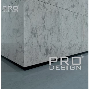 Теневой плинтус скрытого монтажа Pro Design Panel 7208 Черный Муар