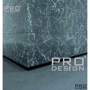 Теневой плинтус скрытого монтажа Pro Design Panel 7208 Белый