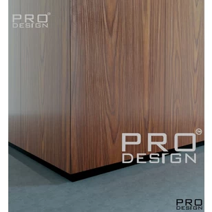 Теневой плинтус скрытого монтажа Pro Design Panel 7208 Белый