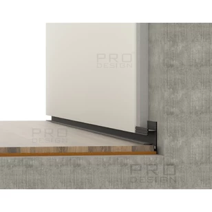 Щелевой плинтус Pro Design MINI 7067 RAL 9003 Белый