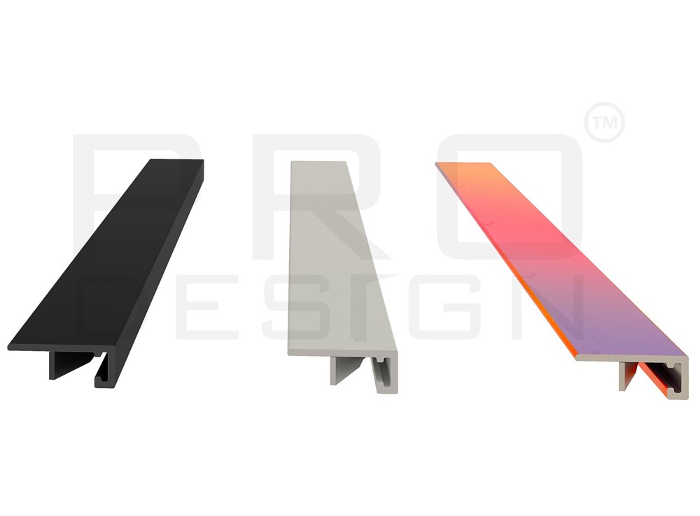 Отделка стен и потолка Щелевой плинтус Pro Design MINI 7067 Покраска по RAL