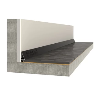 Плинтус Pro Design Corner 570 Анодированный черный