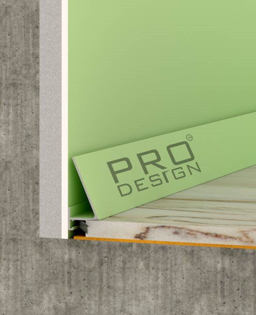 Отделка стен и потолка Плинтус Pro Design Corner 570 любой цвет по RAL