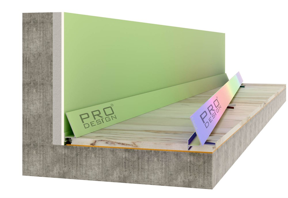 Отделка стен и потолка Плинтус Pro Design Corner 570 любой цвет по RAL