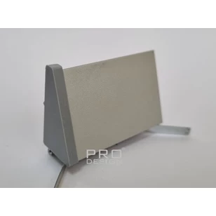 Комплект заглушек плинтуса Pro Design 570 серый RAL 7047
