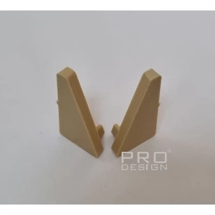 Комплект заглушек плинтуса Pro Design 570 шампань