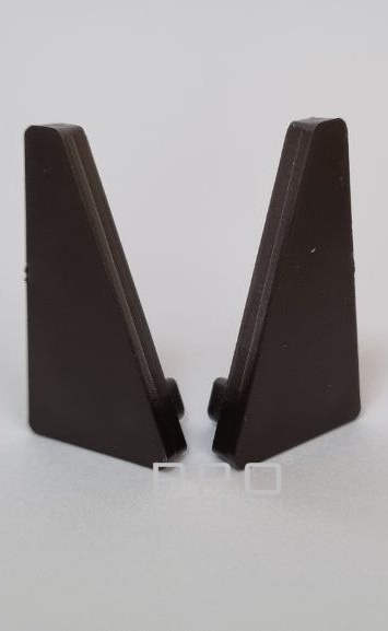 Отделка стен и потолка Комплект заглушек плинтуса Pro Design 570 коньяк