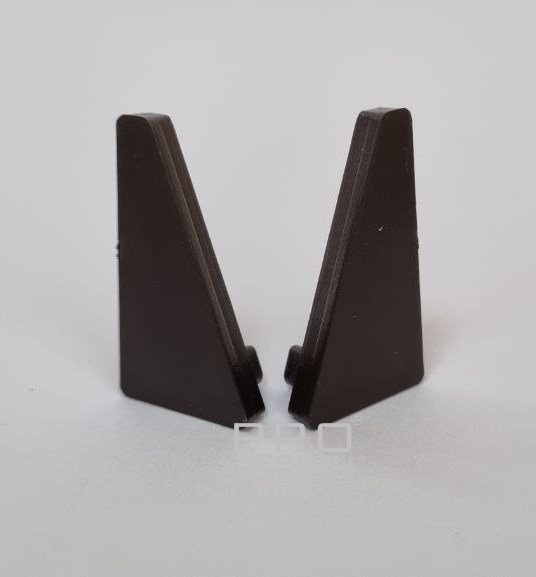 Отделка стен и потолка Комплект заглушек плинтуса Pro Design 570 коньяк