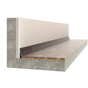 Плинтус Pro Design Corner L 584 Анодированный коньяк