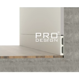 Вставка в плинтус Pro Design 80 мм (дюрополимер)