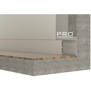 Вставка в плинтус Pro Design 80 мм (дюрополимер)