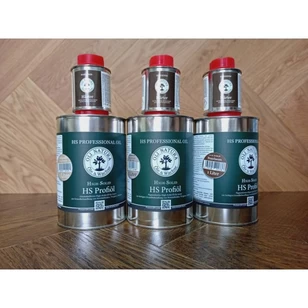 Масло для паркета OLI-Natura HS Profioil Профессиональное масло (Натуральное) + Отвердитель, 1л