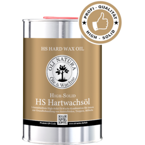 Сопутствующие товары Масло для паркета с твёрдым воском Oli-Natura HS 1K/2K (Цветное) 1л