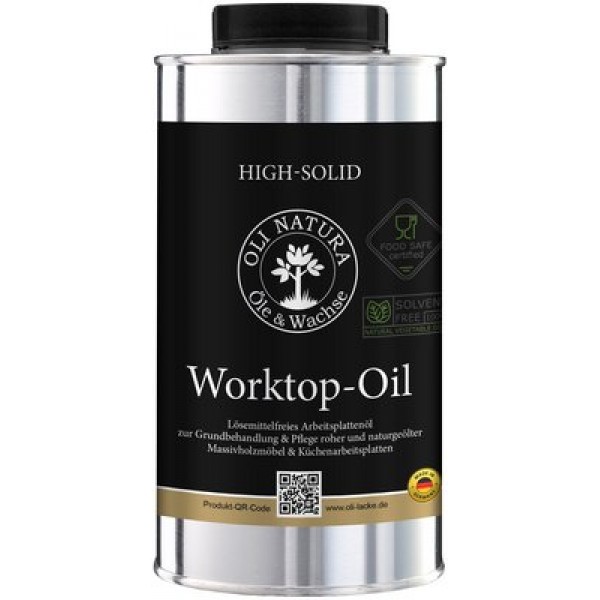 Сопутствующие товары Масло для столешниц, мебели и лестниц OLI NATURA Worktop-Oil, 0,5л