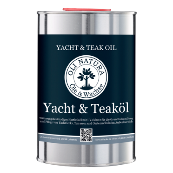 Сопутствующие товары Масло для террасной доски OLi-Natura Yacht & Teak oil 1л