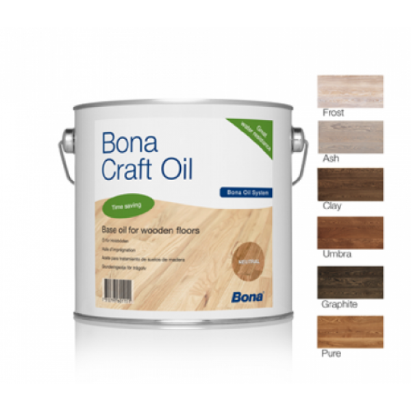 Сопутствующие товары Паркетное цветное масло Bona Craft oil (Бона Крафт ойл) 1л