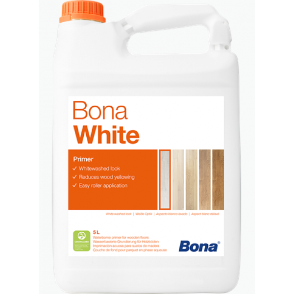 Сопутствующие товары Грунтовка для паркета Bona White (5л) на водной основе