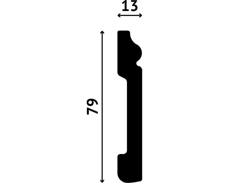 Отделка стен и потолка Плинтус DECOSTAR DUROSTYLE SK-39