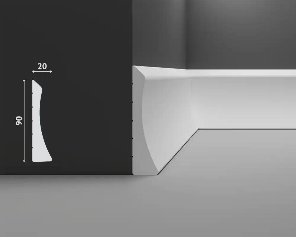 Отделка стен и потолка Плинтус DECOSTAR DUROSTYLE SK-45