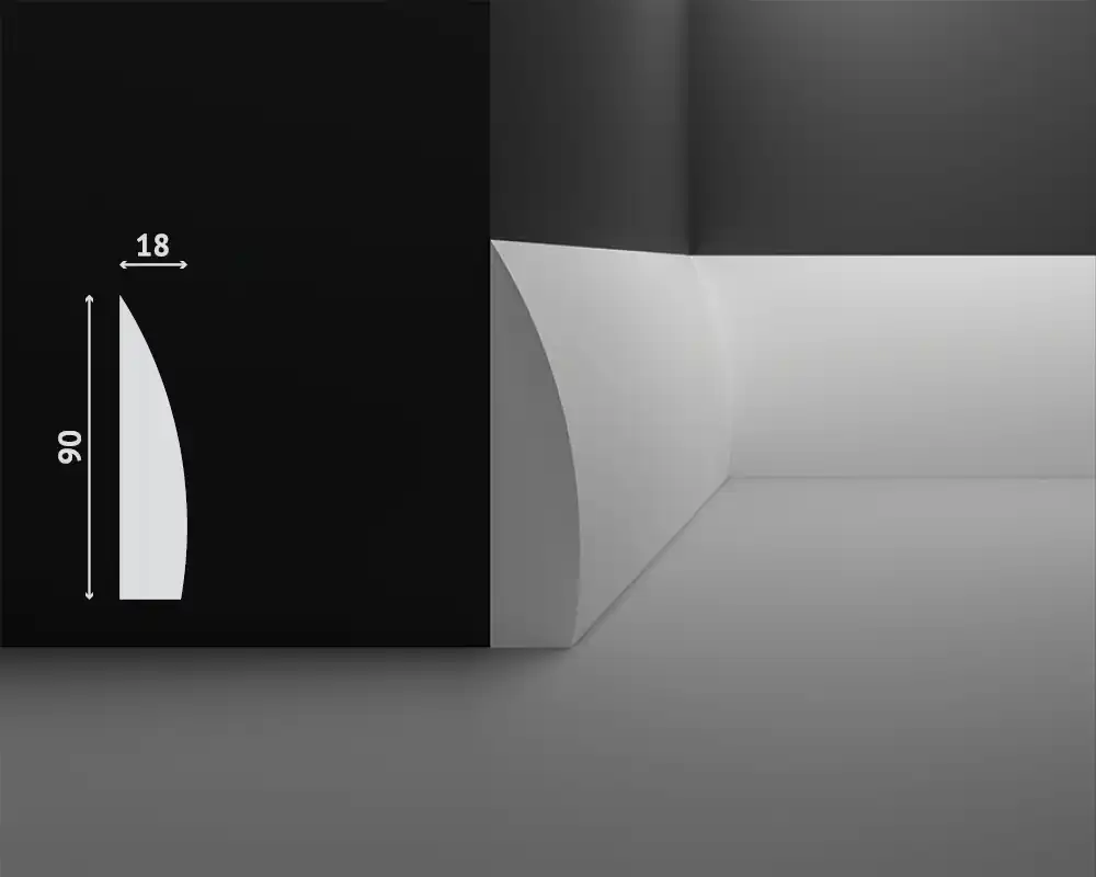 Отделка стен и потолка Плинтус DECOSTAR DUROSTYLE SK-46