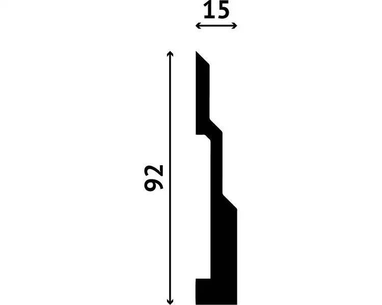 Отделка стен и потолка Плинтус DECOSTAR DUROSTYLE SK-48