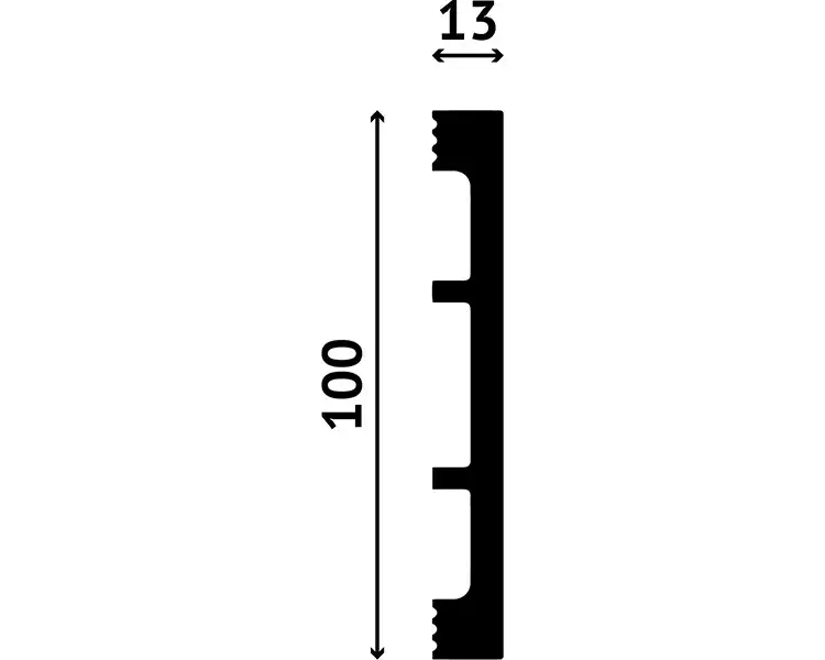 Отделка стен и потолка Плинтус DECOSTAR DUROSTYLE SK-51