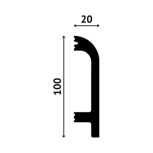 Плинтус DECOSTAR DUROSTYLE SK-53