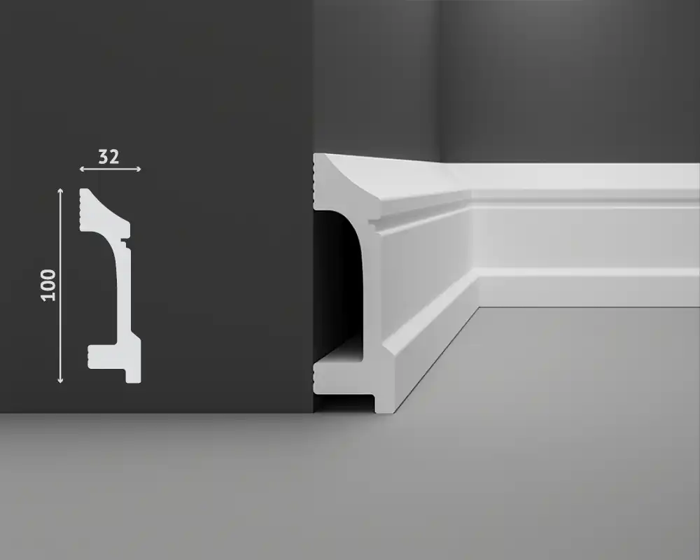 Отделка стен и потолка Плинтус DECOSTAR DUROSTYLE SK-35