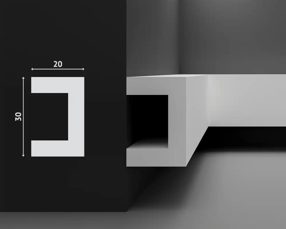 Отделка стен и потолка Молдинг DECOSTAR DUROSTYLE SK-21