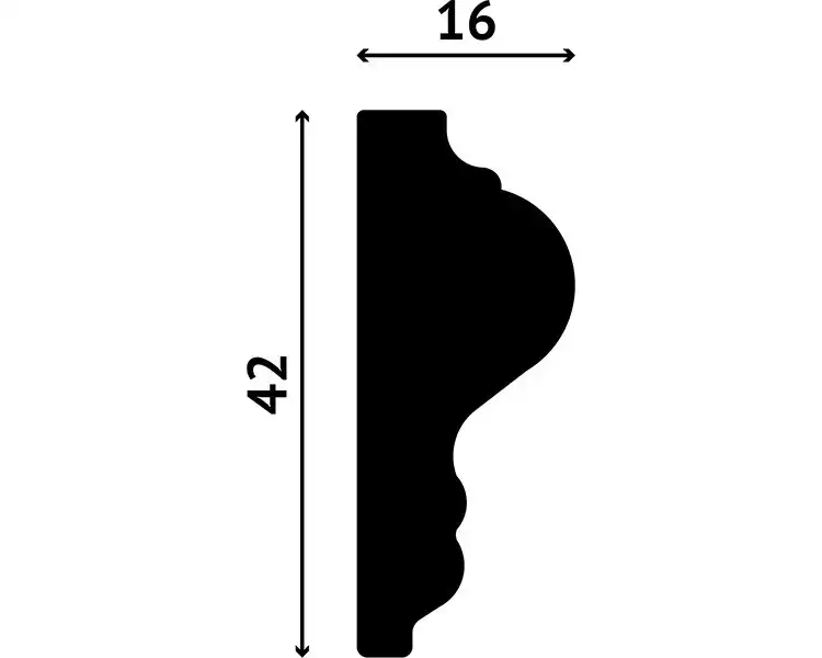 Отделка стен и потолка Молдинг DECOSTAR DUROSTYLE SK-4