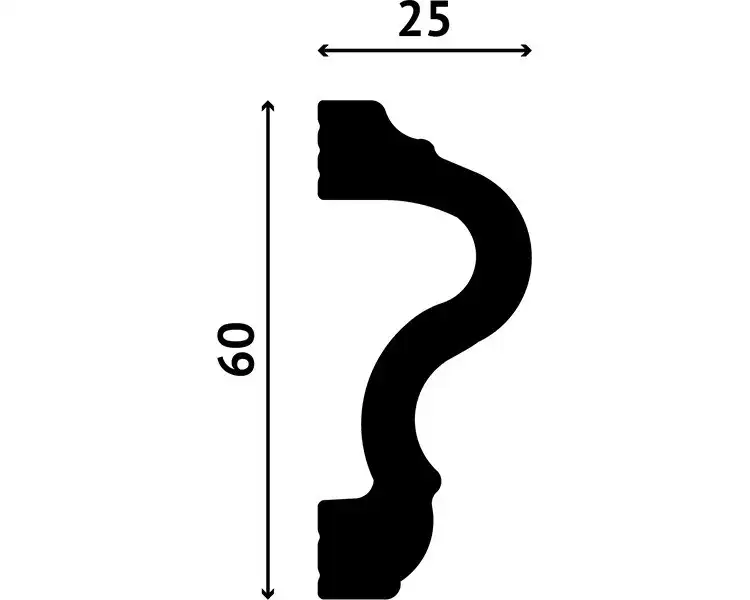 Отделка стен и потолка Молдинг DECOSTAR DUROSTYLE SK-7