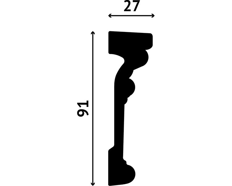 Отделка стен и потолка Молдинг DECOSTAR DUROSTYLE SK-8