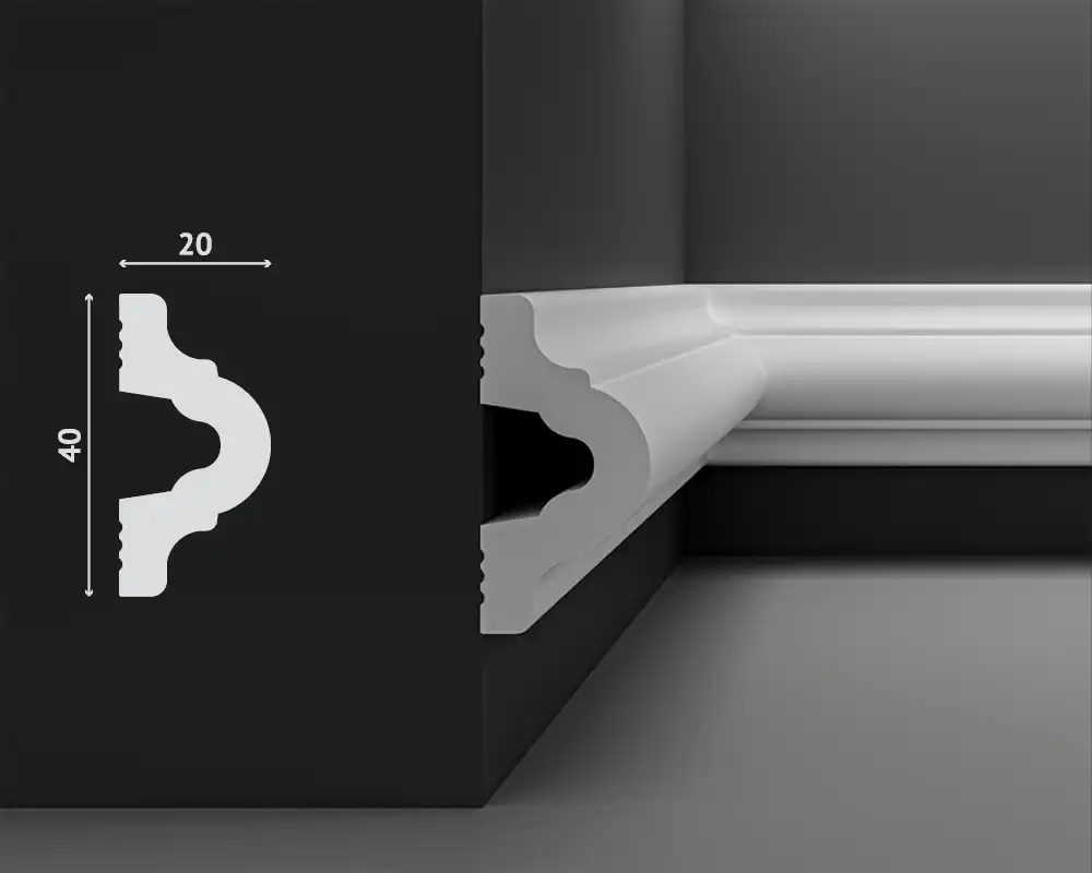 Отделка стен и потолка Молдинг DECOSTAR POLYSTYLE SG-40/20