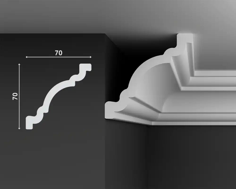 Отделка стен и потолка Карниз Decostar Durostyle SK-58