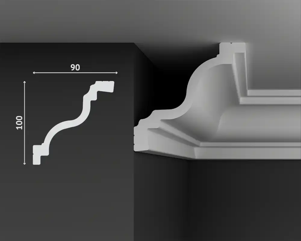 Отделка стен и потолка Карниз Decostar Durostyle SK-56