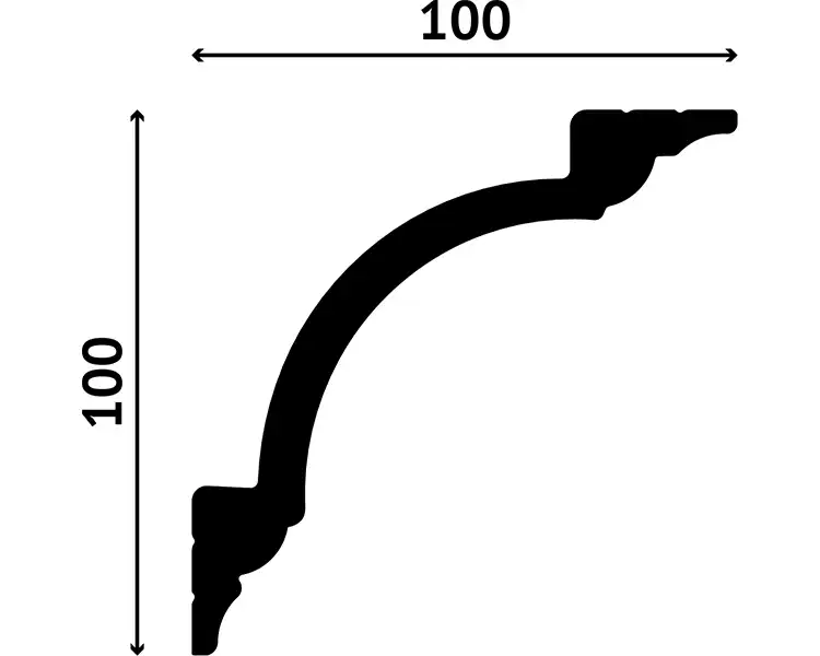 Отделка стен и потолка Карниз Decostar Durostyle SK-61