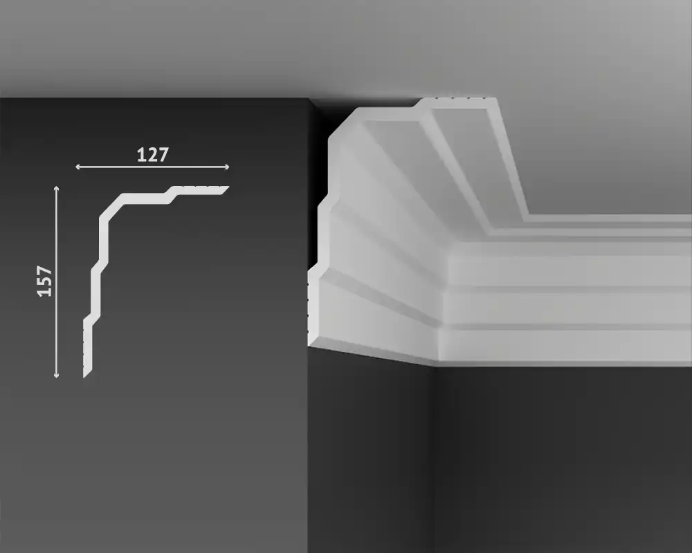 Отделка стен и потолка Карниз Decostar Durostyle SK-62