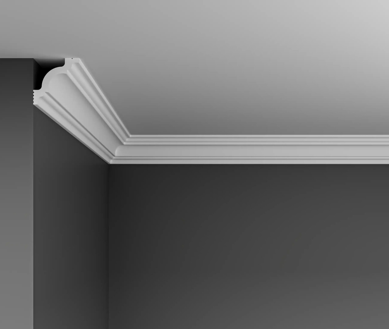 Отделка стен и потолка Карниз Decostar Polystyle SG-A35/35