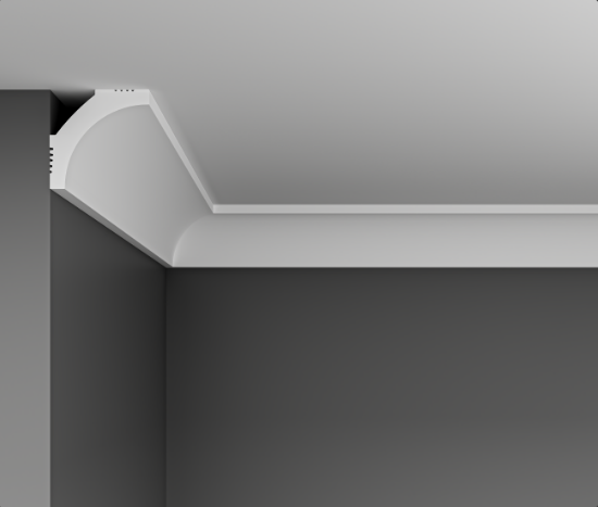 Отделка стен и потолка Карниз Decostar Polystyle SG-B35/35