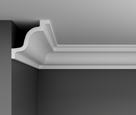 Отделка стен и потолка Карниз Decostar Polystyle SG-B70/70