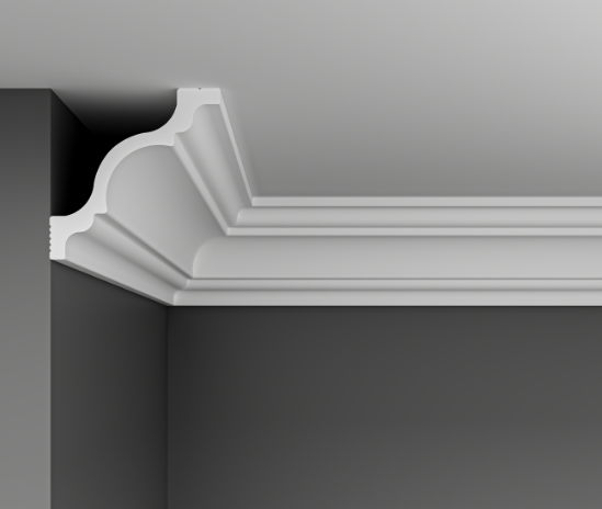 Отделка стен и потолка Карниз Decostar Polystyle SG-80/80