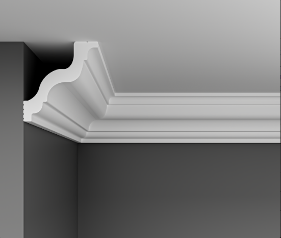 Отделка стен и потолка Карниз Decostar Polystyle SG-B85/80