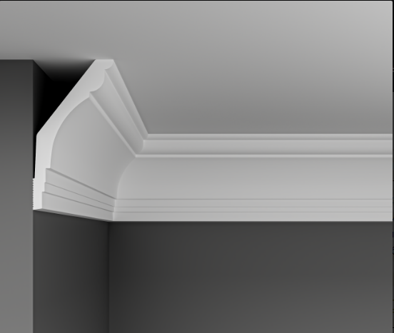 Отделка стен и потолка Карниз Decostar Polystyle SG-B130/70