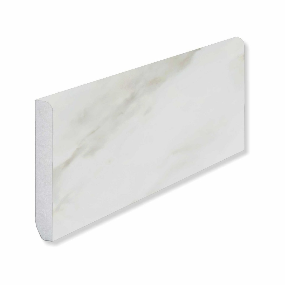 Отделка стен и потолка Кварцевый плинтус Fargo 6089-1 Белый Мрамор