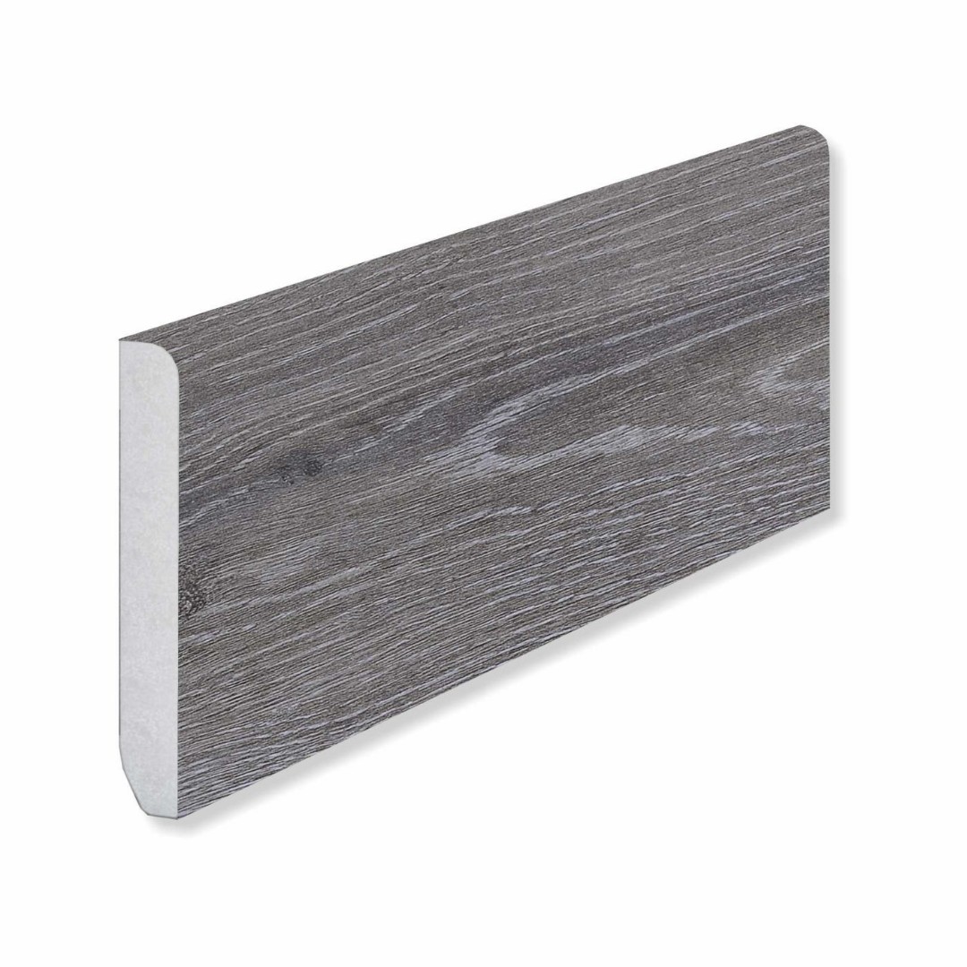 Отделка стен и потолка Кварцевый плинтус Fargo 379-1 Дуб Серый Иней градиент