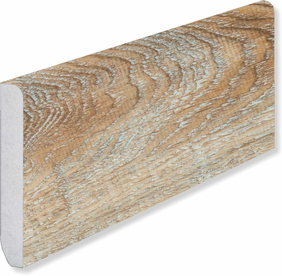 Отделка стен и потолка Кварцевый плинтус Fargo 366-2B Дуб Карамельный градиент