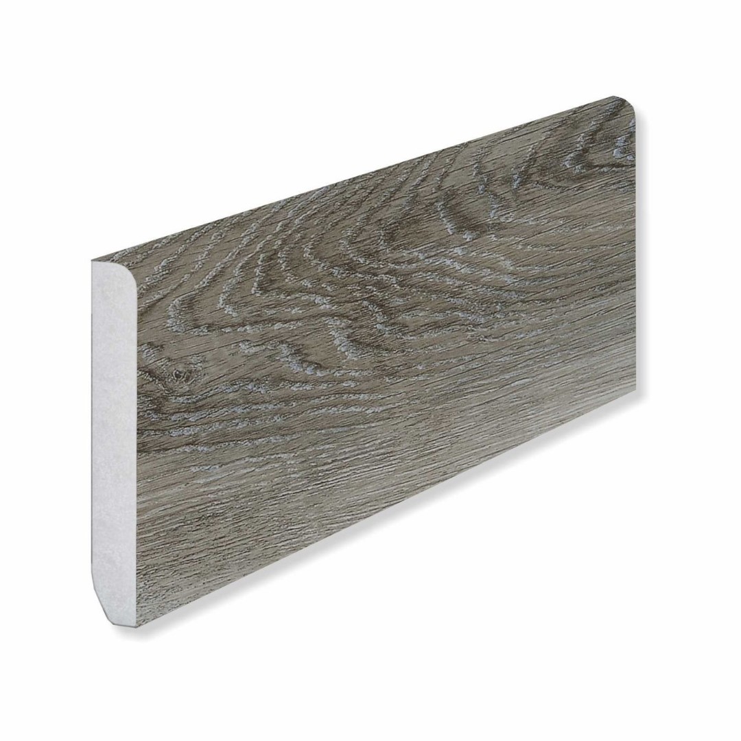 Отделка стен и потолка Кварцевый плинтус Fargo 366-1B Дуб Рустик Серый градиент