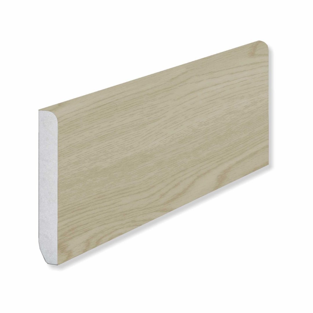 Отделка стен и потолка Кварцевый плинтус Fargo JC 18001-35 Ясень Белый