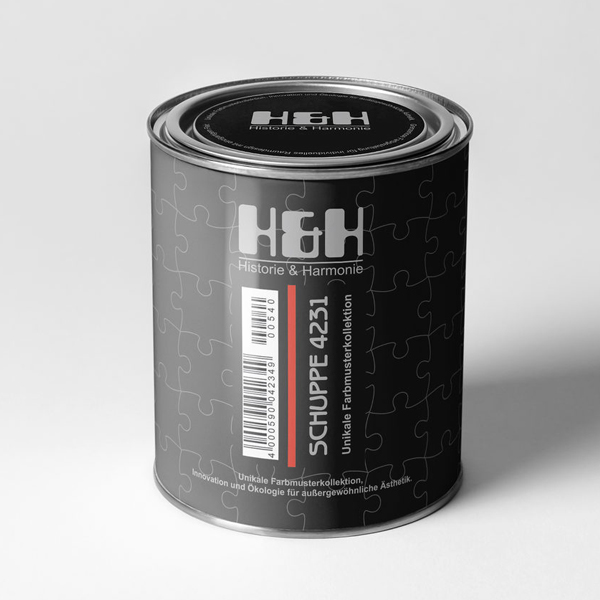 Отделка стен и потолка Копия Краска H&H Schuppe 4,5 л